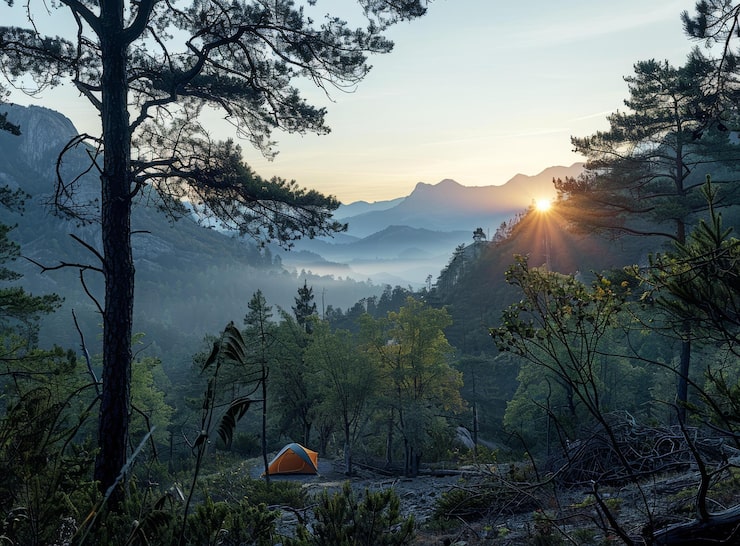 tempat camping di lembang