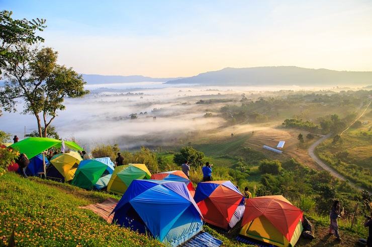 tempat camping di lembang murah